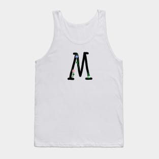 "M" Initial Tank Top